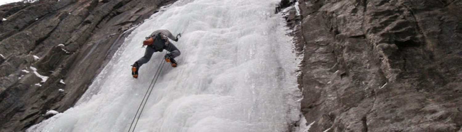 mark miller climbs ames ice hose